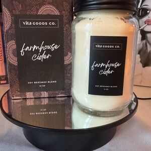 Farmhouse Cider Candle - Cream NIB